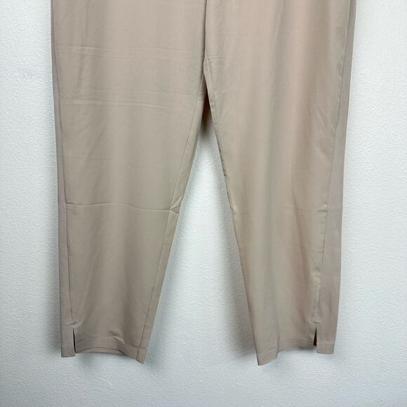 Athleta Brooklyn Mid Rise Ankle Pants Cream 14 - Picture 5 of 12